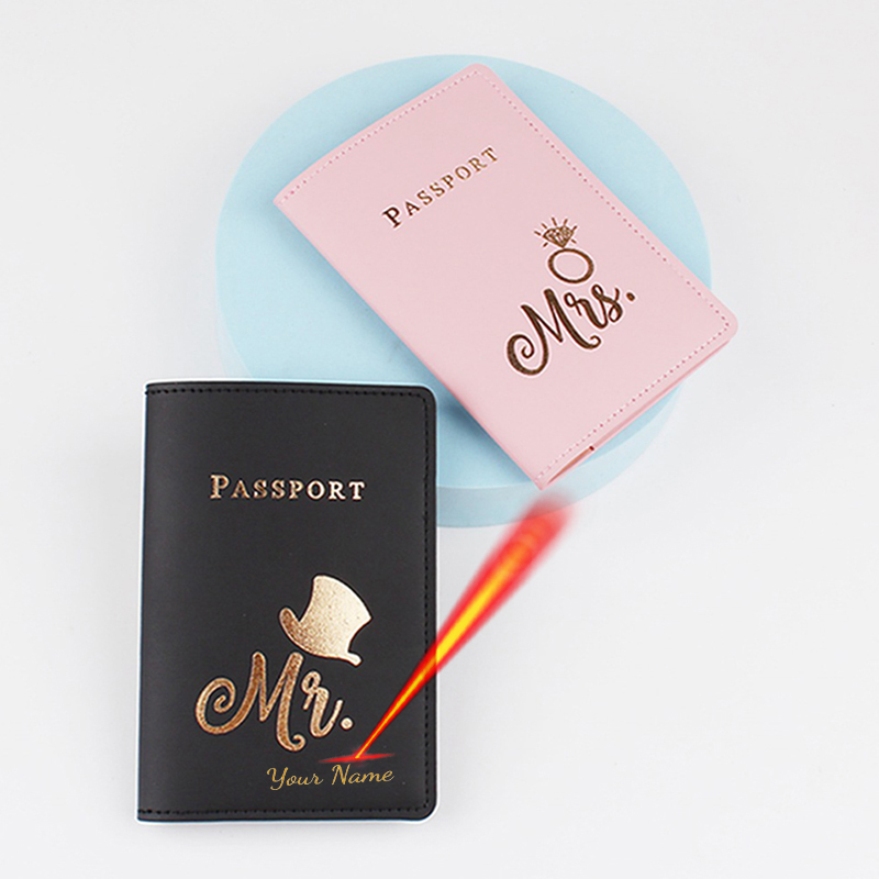 Travel Accessories Personalised - Personalizar nombre Mr/Mrs Logo funda para