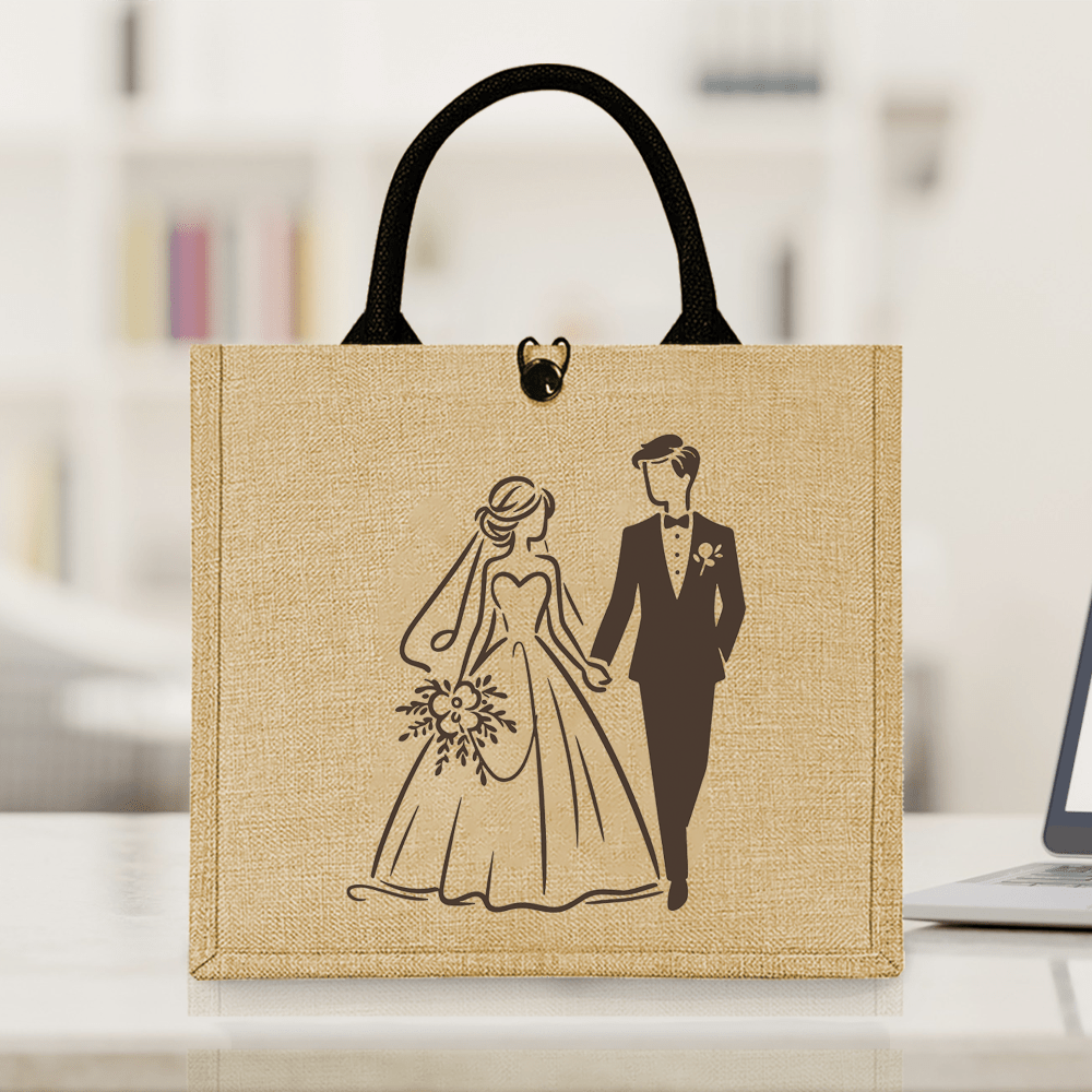 Travel Accessories Shops - Bolsa de Mano Retro para Boda,