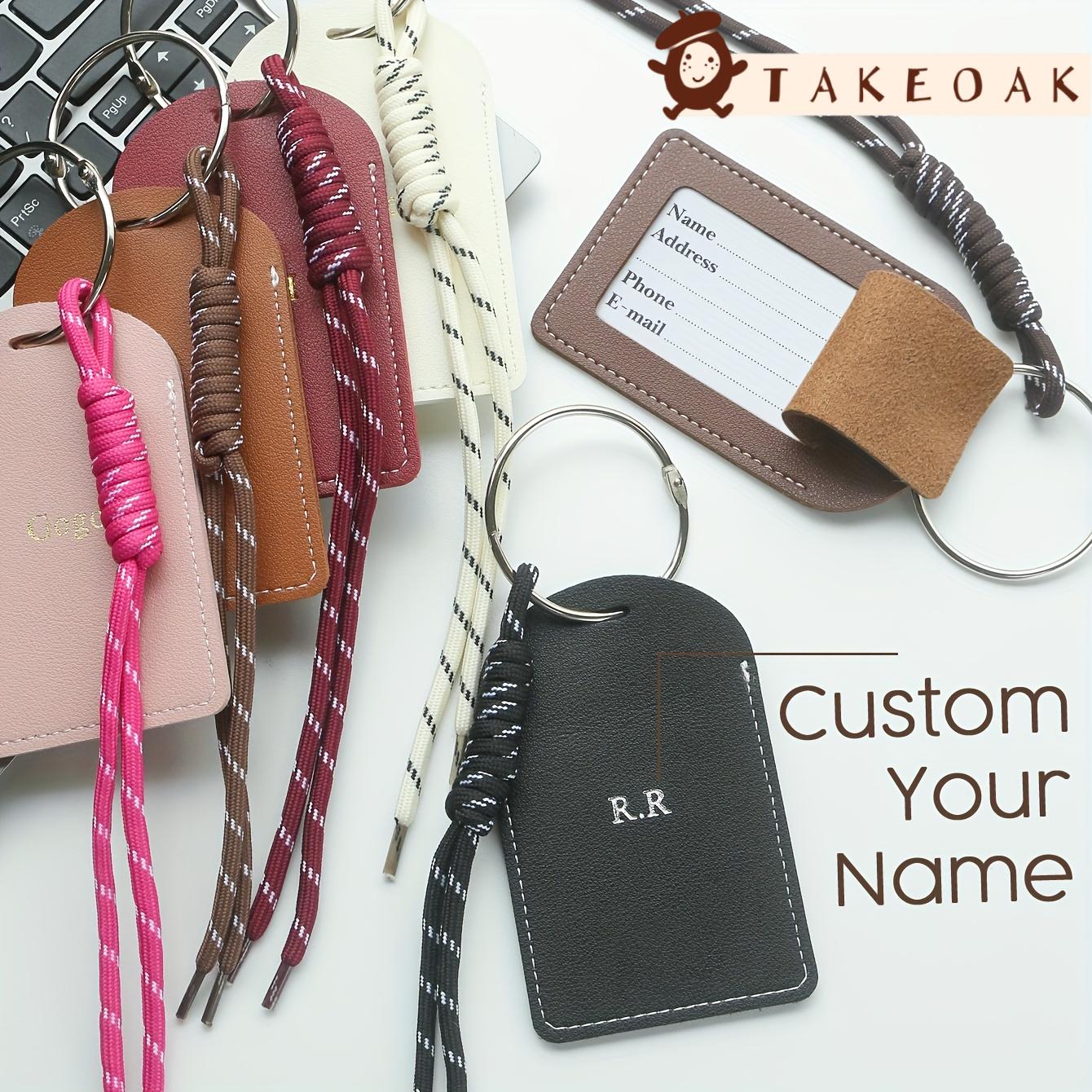 Travel Accessories For Kids - Etiqueta de Equipaje de Cuero Personalizada