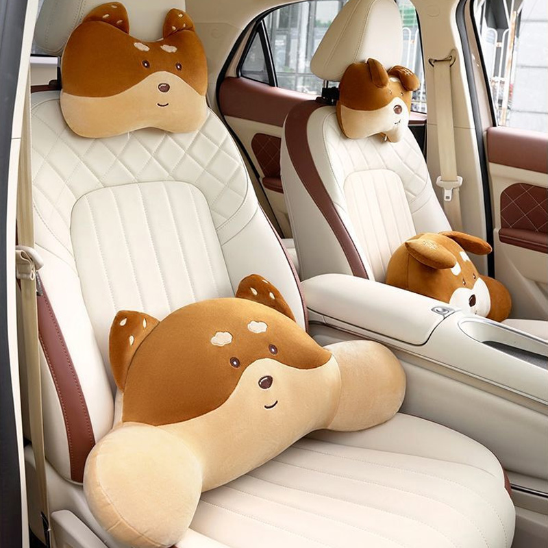 Travel Accessories For Kids - Almohada de Peluche para Reposacabezas de