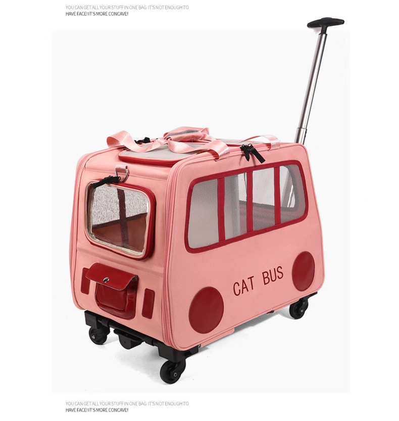 Travel Accessories Dog - Maleta de Viaje Multifuncional para Mascotas,