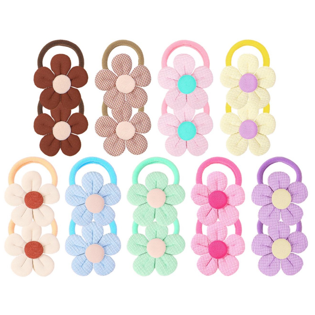 Travel Accessories For Kids - 18 Uds. Lazos para el cabello