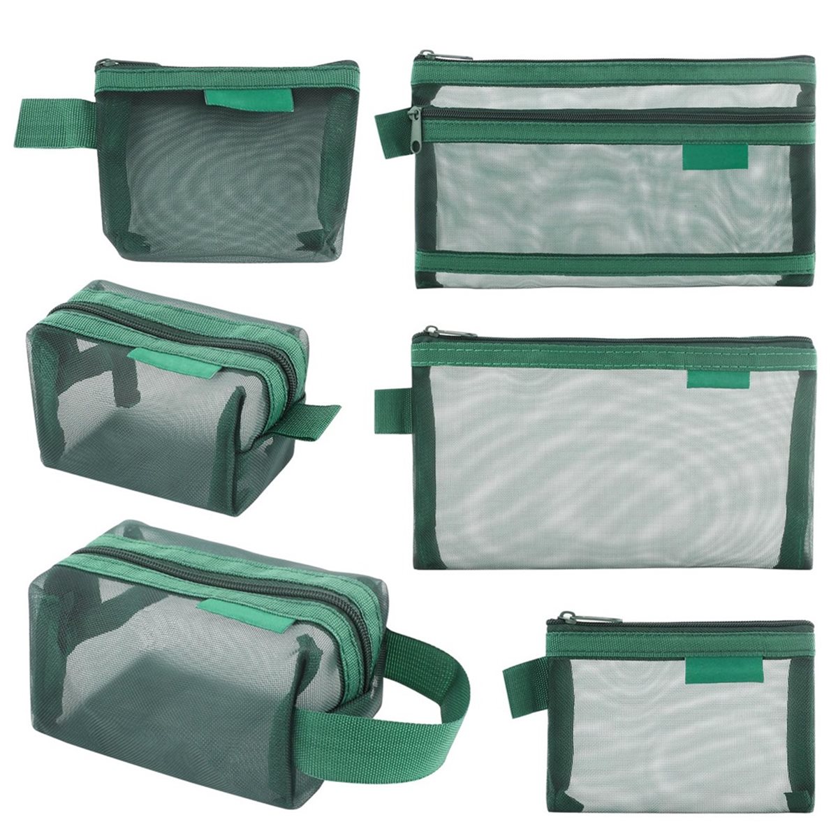 Travel Accessories To Buy - 【TODAY-BUY】~@ 6 bolsas transparentes de malla