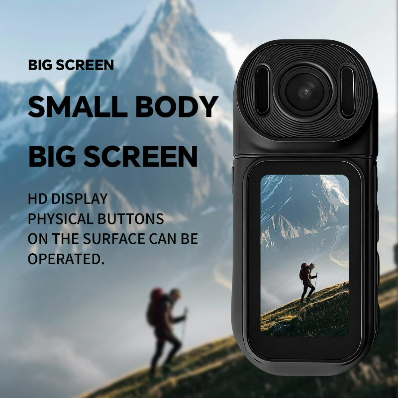 Mini Cámara Deportiva con 180° - Travel Vlog Accessories reseña y precio