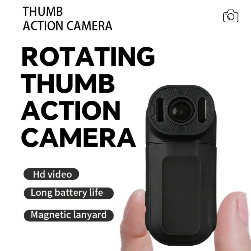Mini Cámara Deportiva con 180° - Travel Vlog Accessories reseña y precio