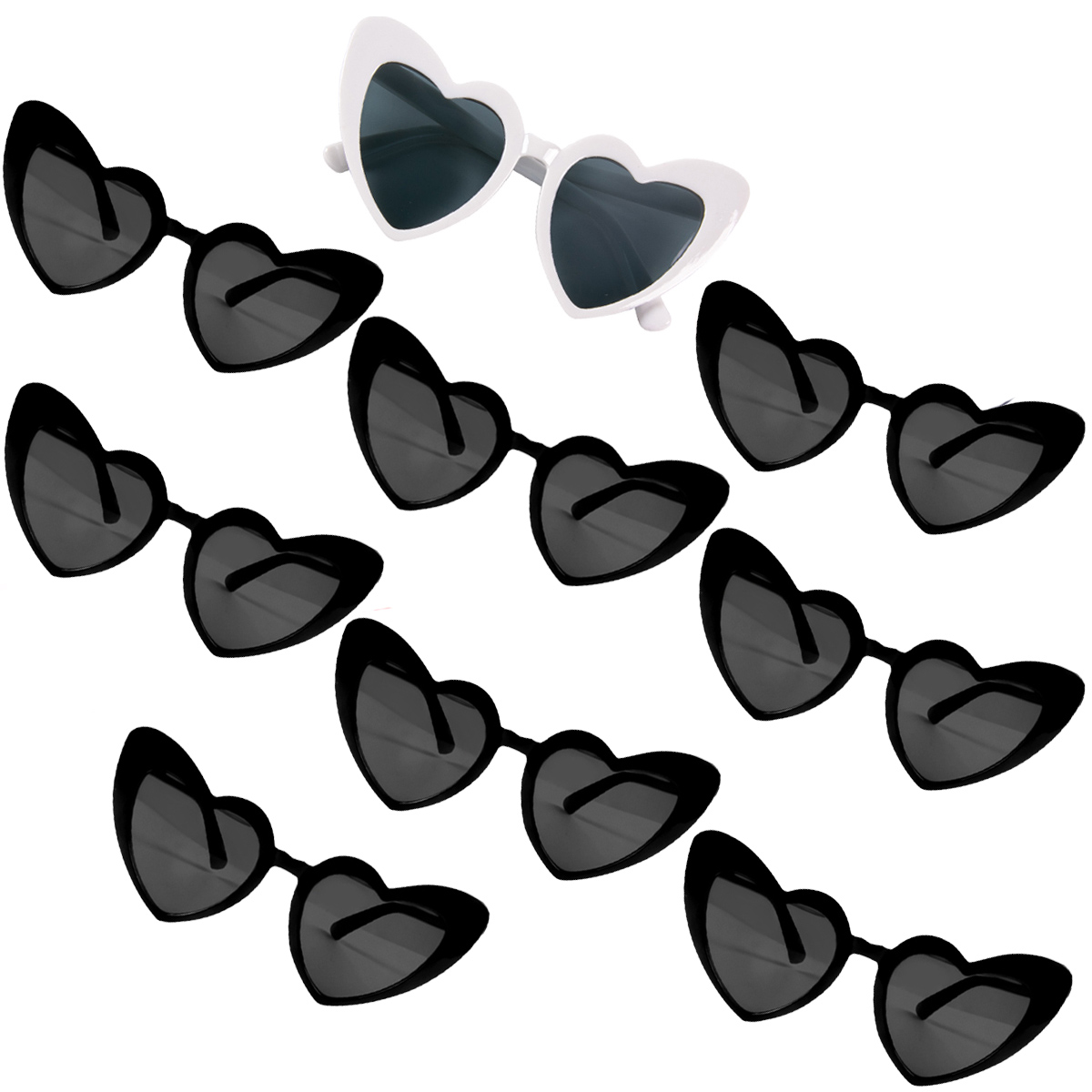 Gafas de sol en forma de coraz - Travel Accessories Shops reseña y precio