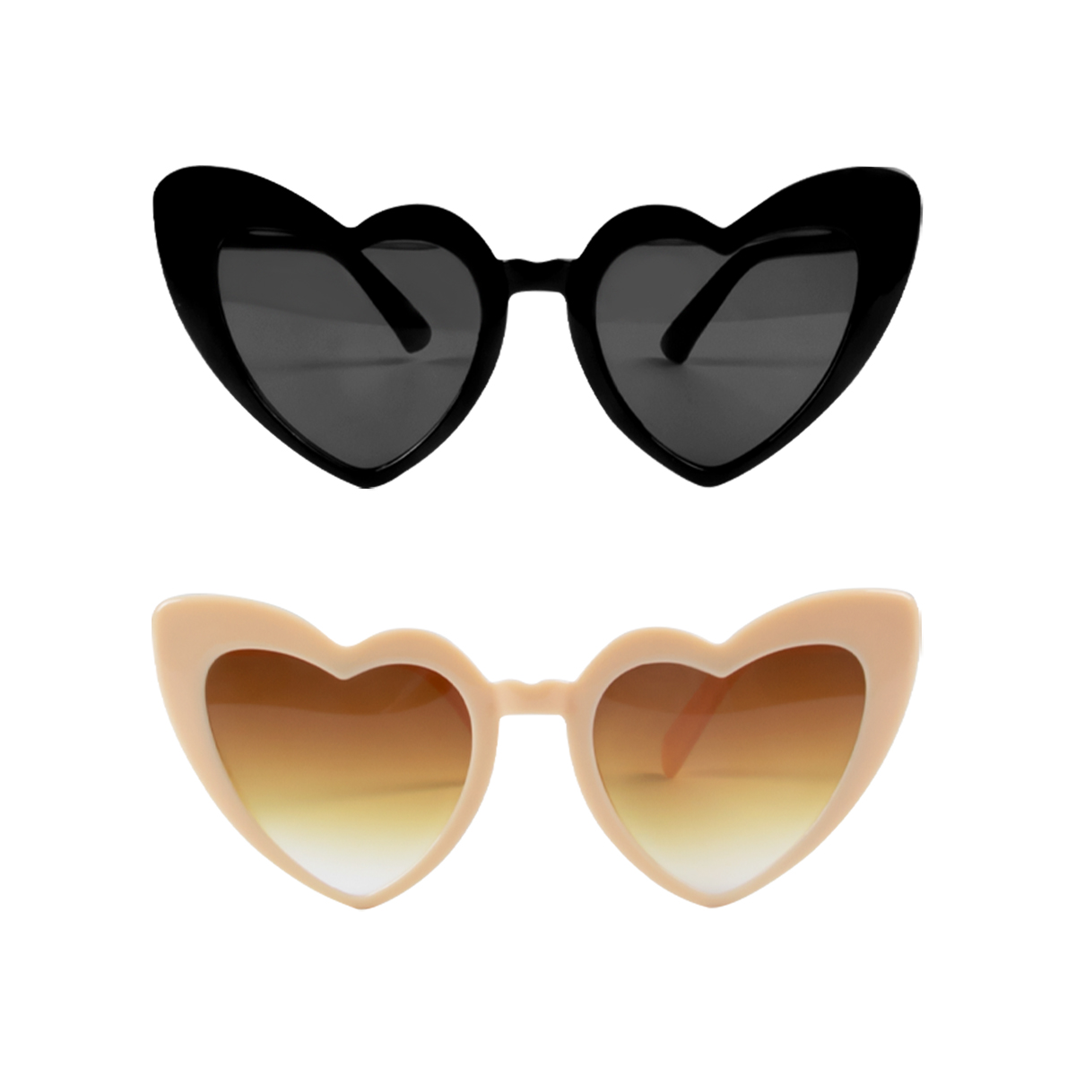 Gafas de sol en forma de coraz - Travel Accessories Shops reseña y precio