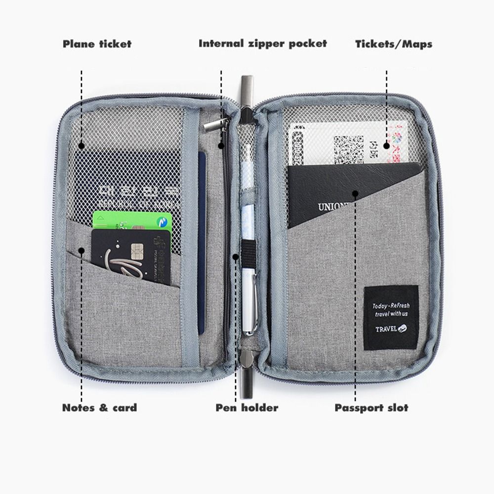 Accesorios de Viaje, Cartera d - Travel Accessories Passport Holder reseña y precio