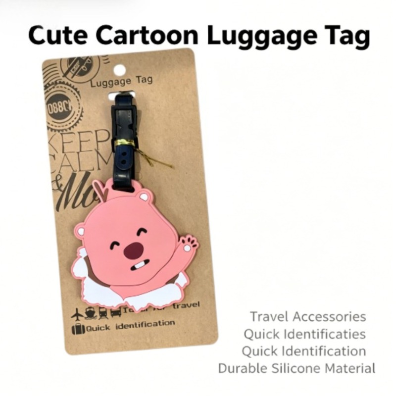 Etiqueta de equipaje Kawaii Po - Travel Accessories For Kids reseña y precio