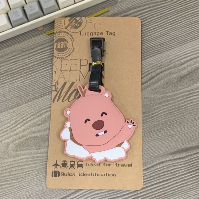 Etiqueta de equipaje Kawaii Po - Travel Accessories For Kids reseña y precio