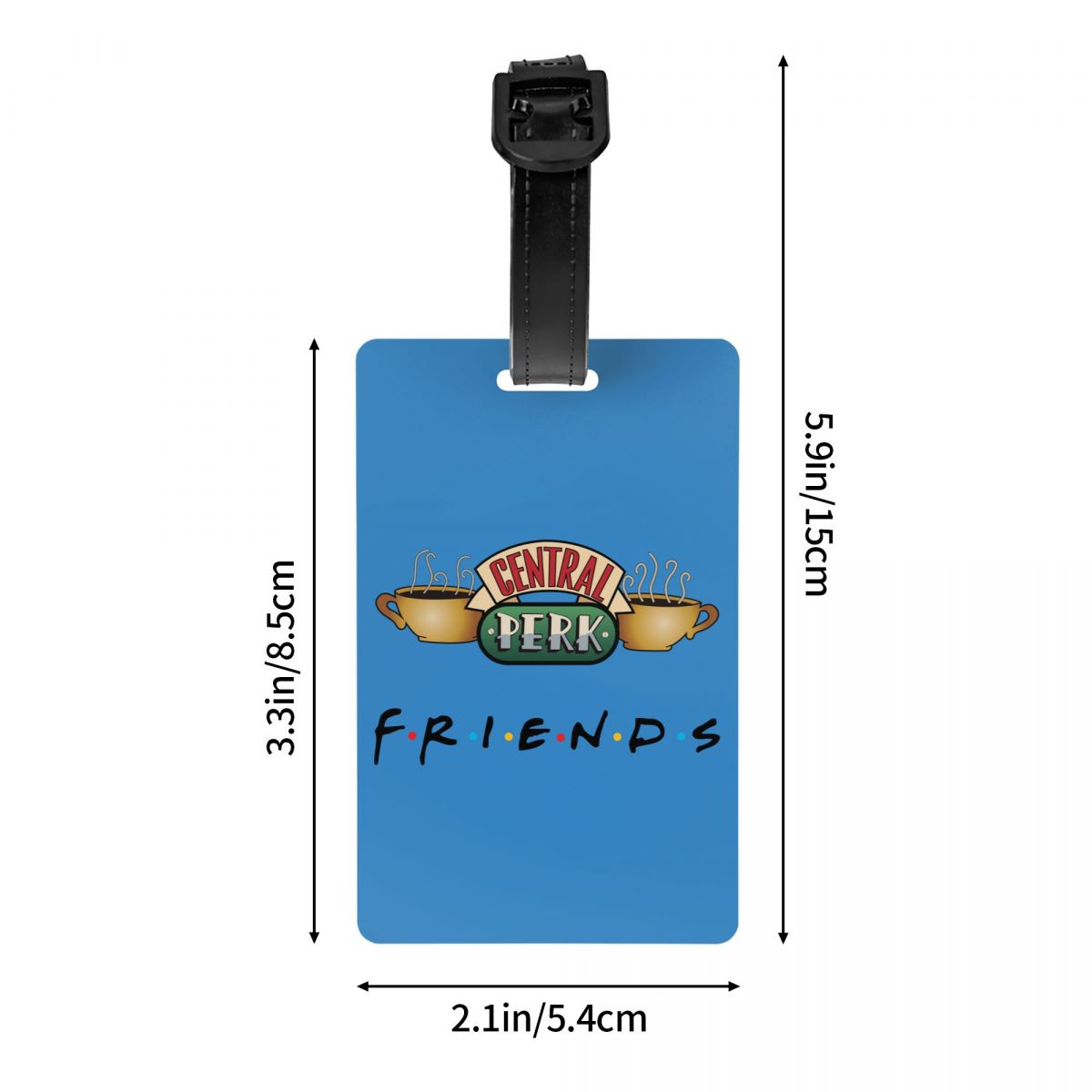 Etiquetas de equipaje Friends  - Travel Accessories Personalised reseña y precio