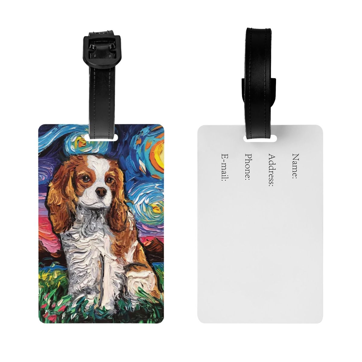 Etiqueta de equipaje artística - Travel Accessories Dog reseña y precio