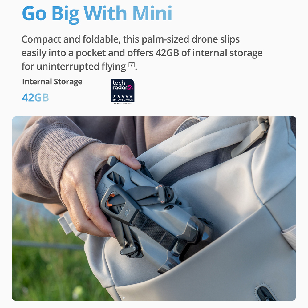Dron DJI con Cámara DJI Mini 5 - Travel Vlog Accessories reseña y precio