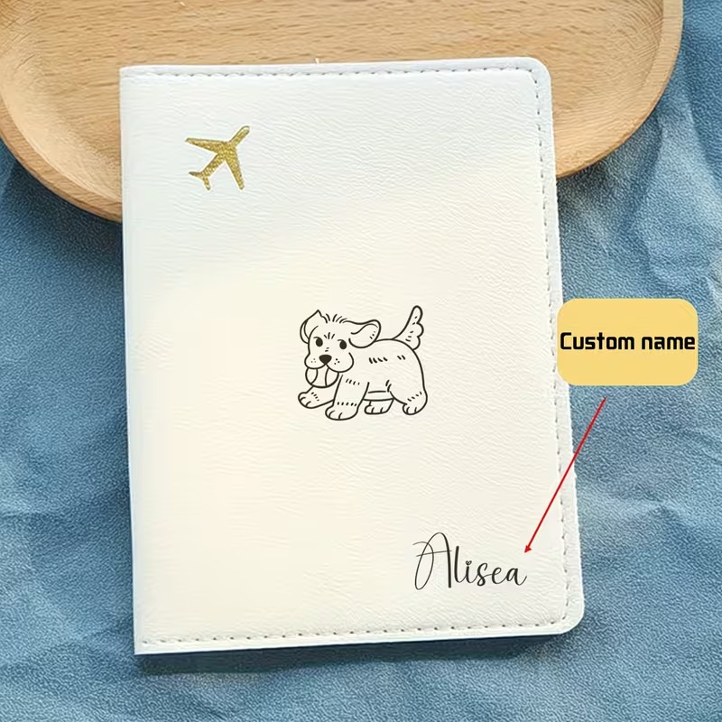 Funda de pasaporte personaliza - Travel Accessories Dog reseña y precio