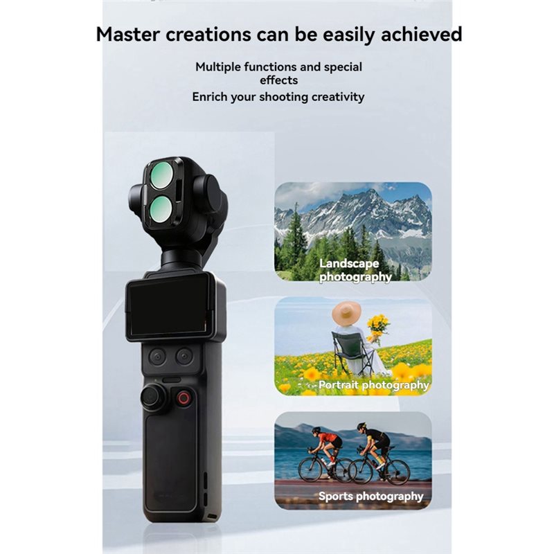 【CALIDAD ESTABLE】Kit de filtro - Travel Vlog Accessories reseña y precio