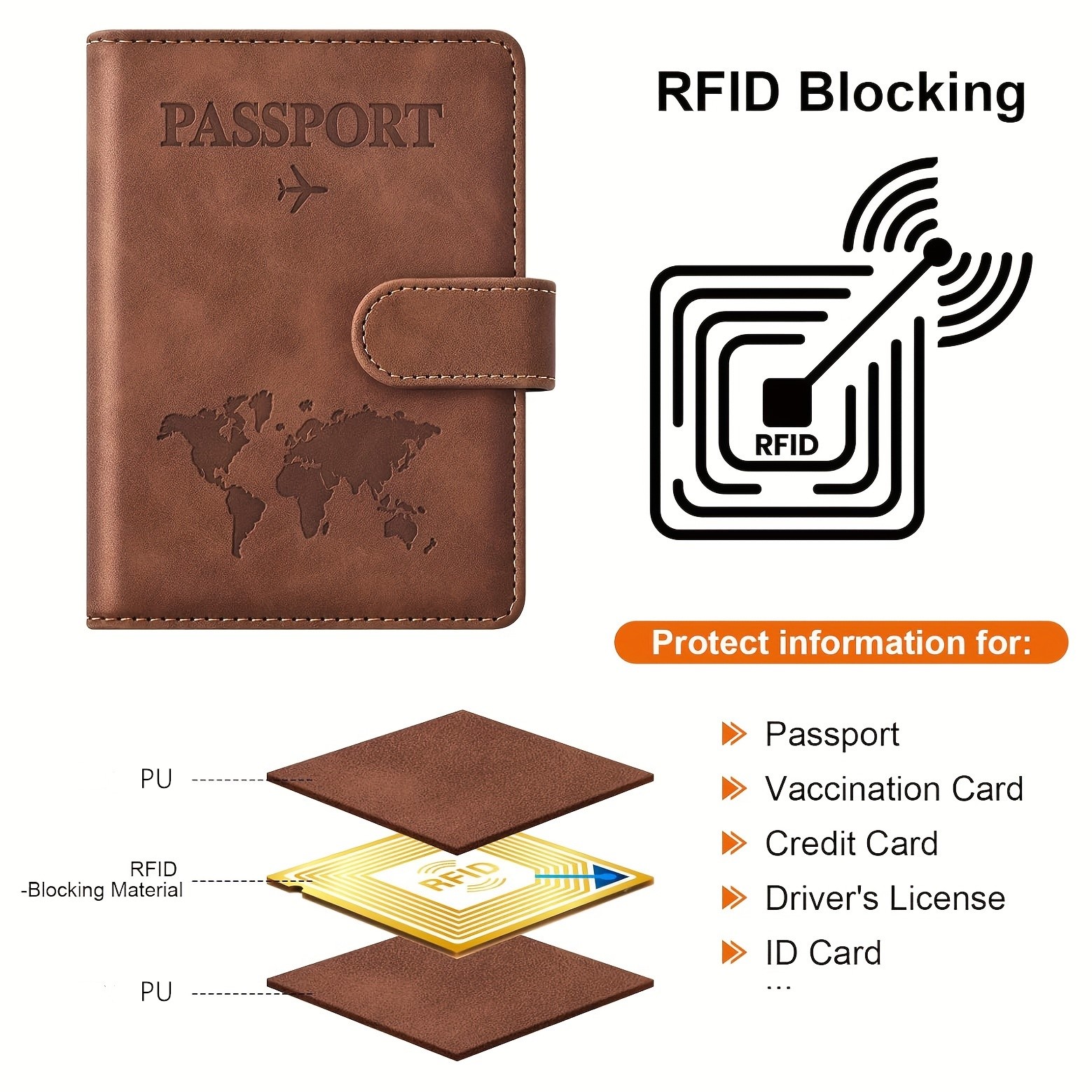 Porta Pasaportes, Funda para P - Travel Accessories Passport Holder reseña y precio