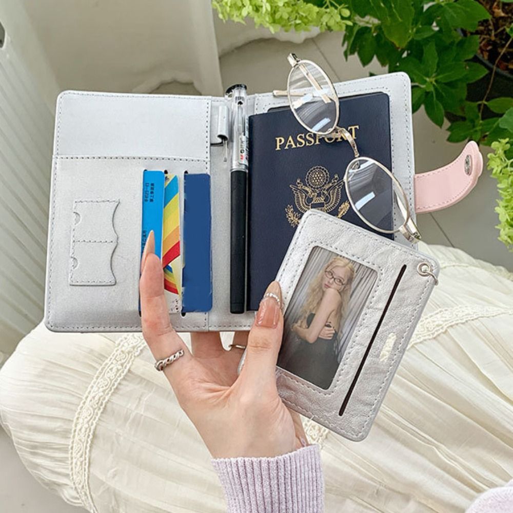 Portatarjetas de PU, Funda par - Travel Accessories Passport Holder reseña y precio