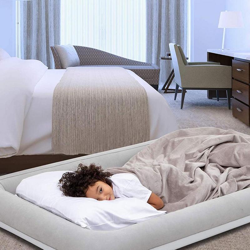Cama de viaje inflable para be - Travel Accessories For Kids reseña y precio