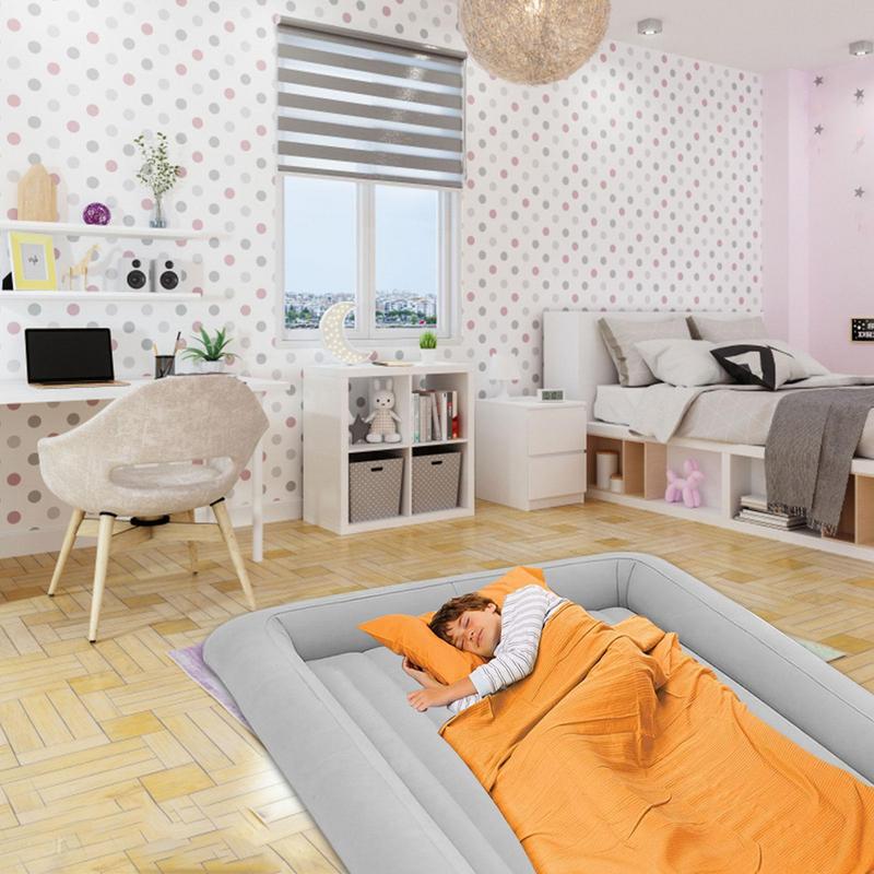 Cama de viaje inflable para be - Travel Accessories For Kids reseña y precio